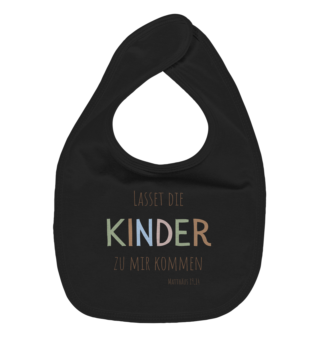 Lasset die Kinder zu mir kommen - Organic Baby-Lätzchen - wertvoll und geliebt