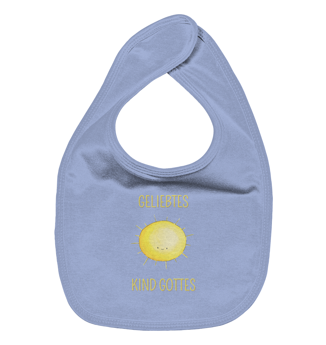 Geliebtes Kind Gottes - Organic Baby-Lätzchen - wertvoll und geliebt