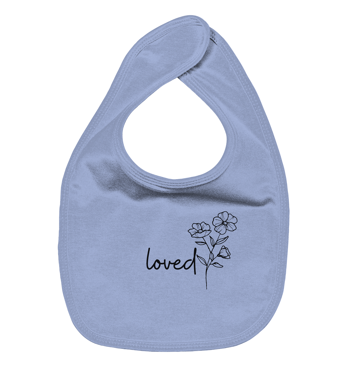 loved - Organic Baby-Lätzchen - wertvoll und geliebt