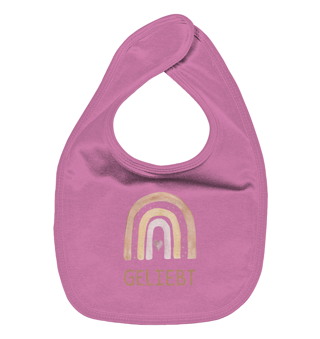 Geliebt Mädchen - Organic Baby-Lätzchen - wertvoll und geliebt