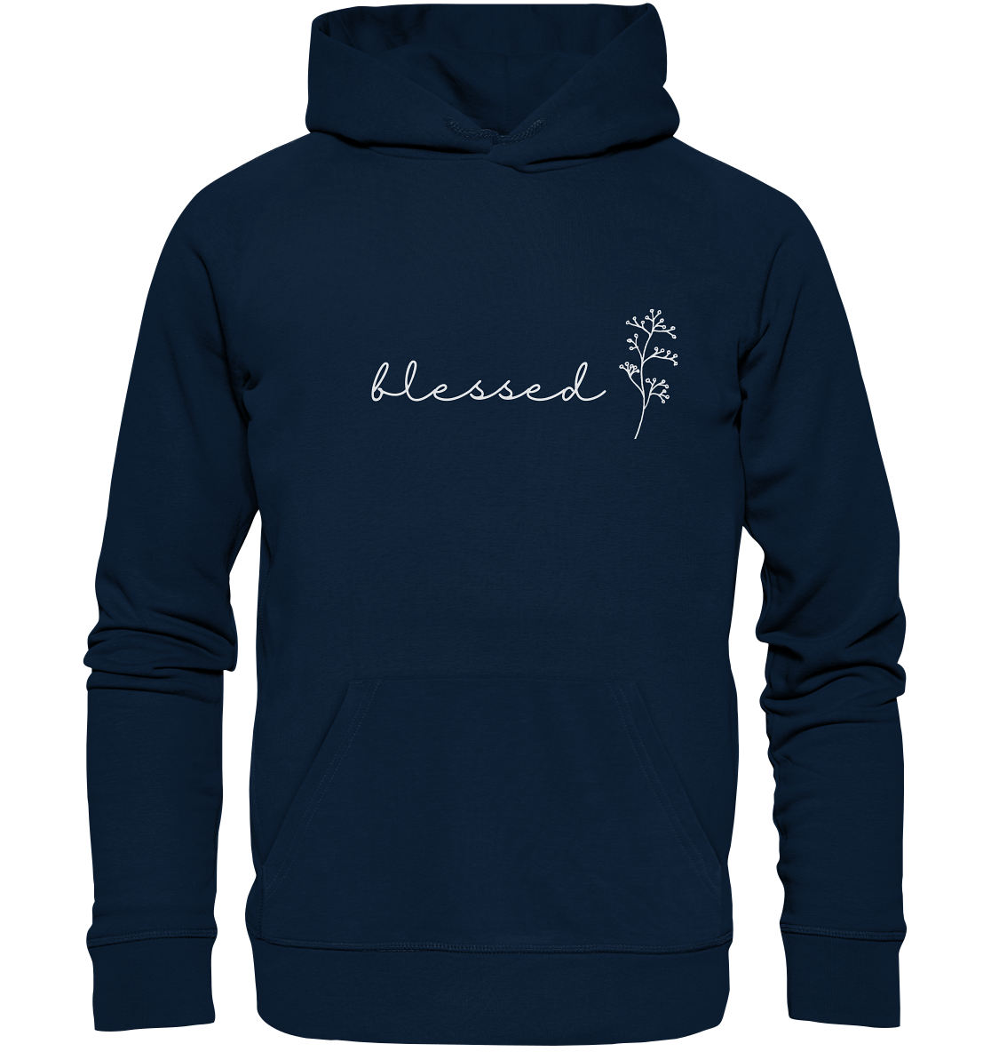 blessed - Organic Basic Hoodie - wertvoll und geliebt
