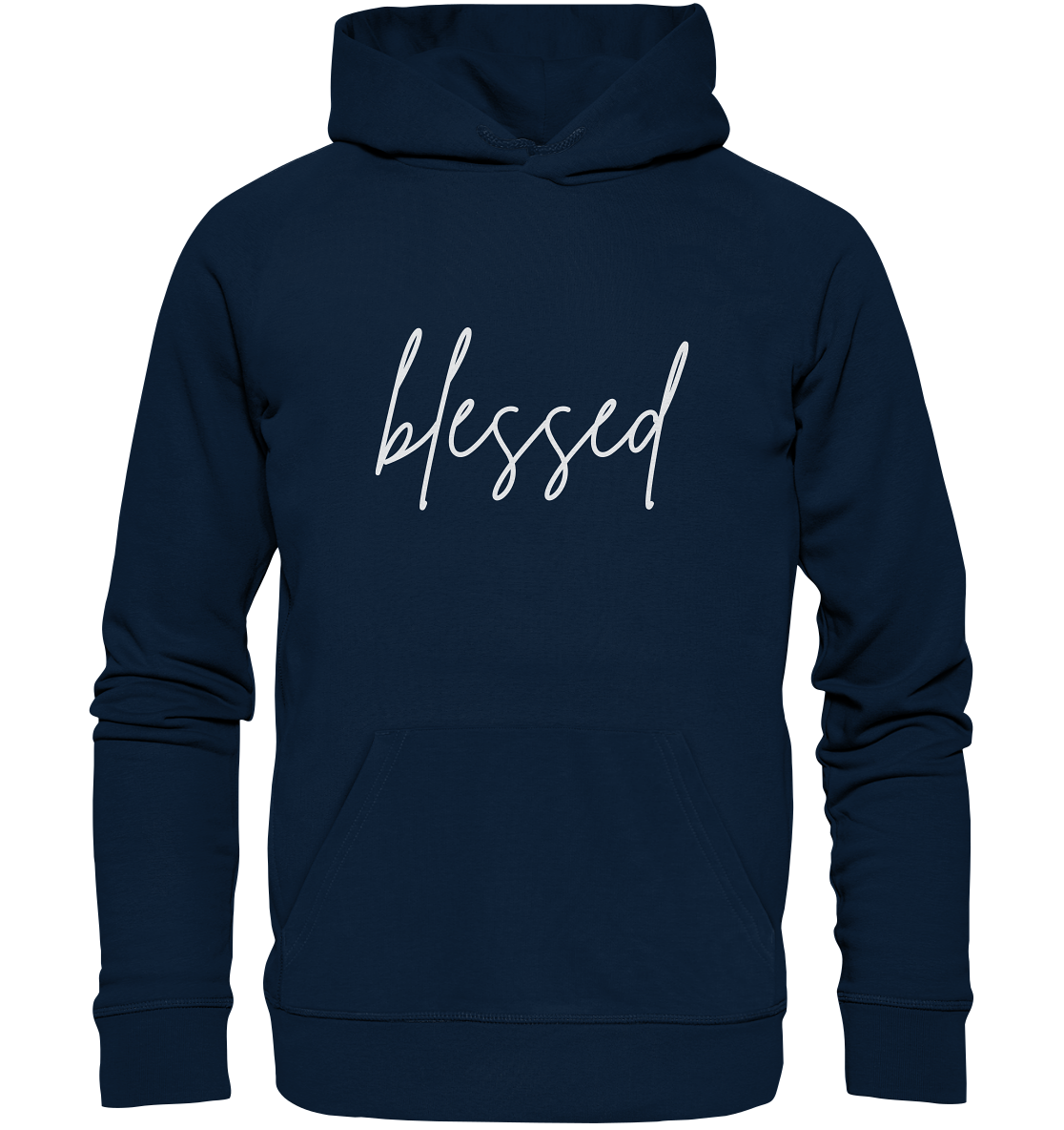 blessed - Organic Basic Hoodie - wertvoll und geliebt
