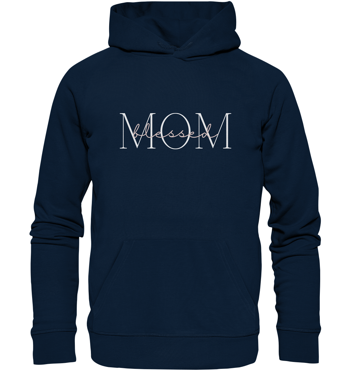 Blessed mom - Organic Basic Hoodie - wertvoll und geliebt