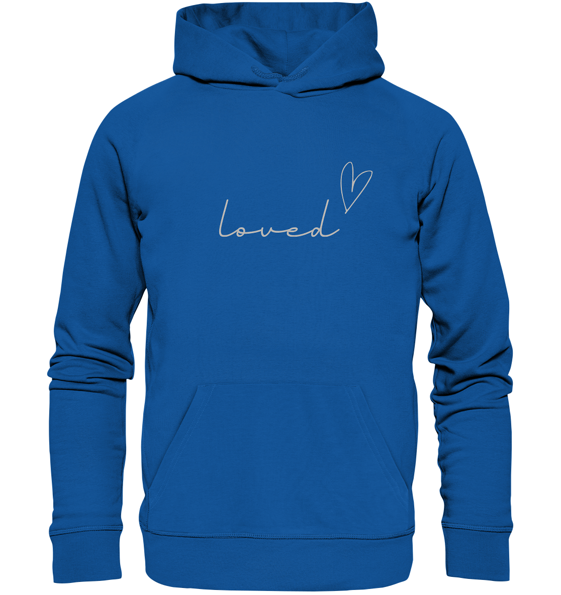 loved - Organic Basic Hoodie - wertvoll und geliebt