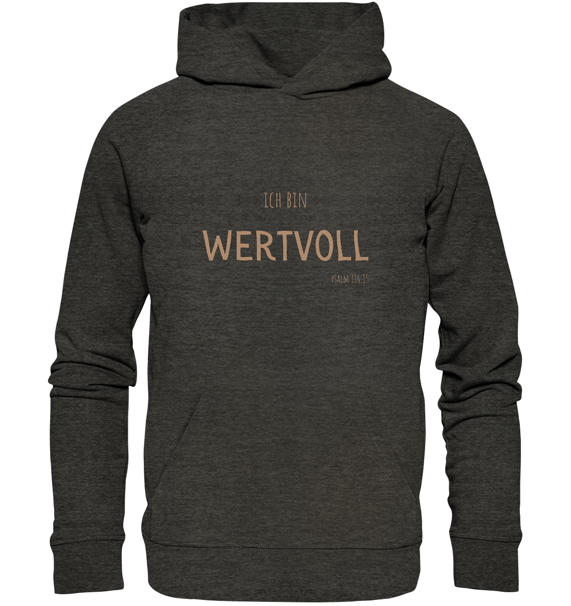 Wertvoll - Organic Basic Hoodie - wertvoll und geliebt