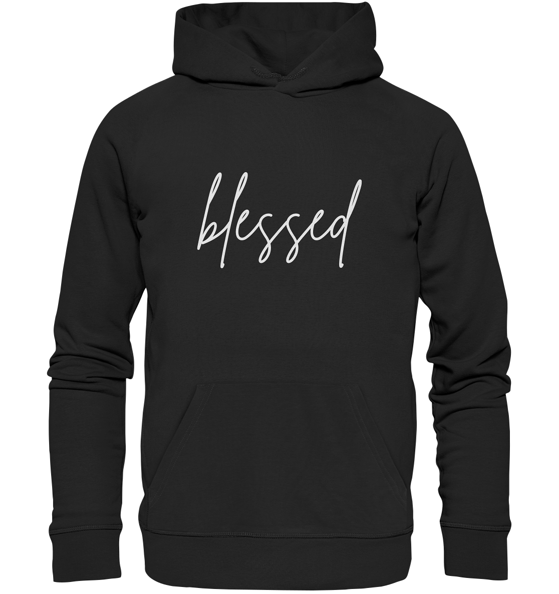blessed - Organic Basic Hoodie - wertvoll und geliebt