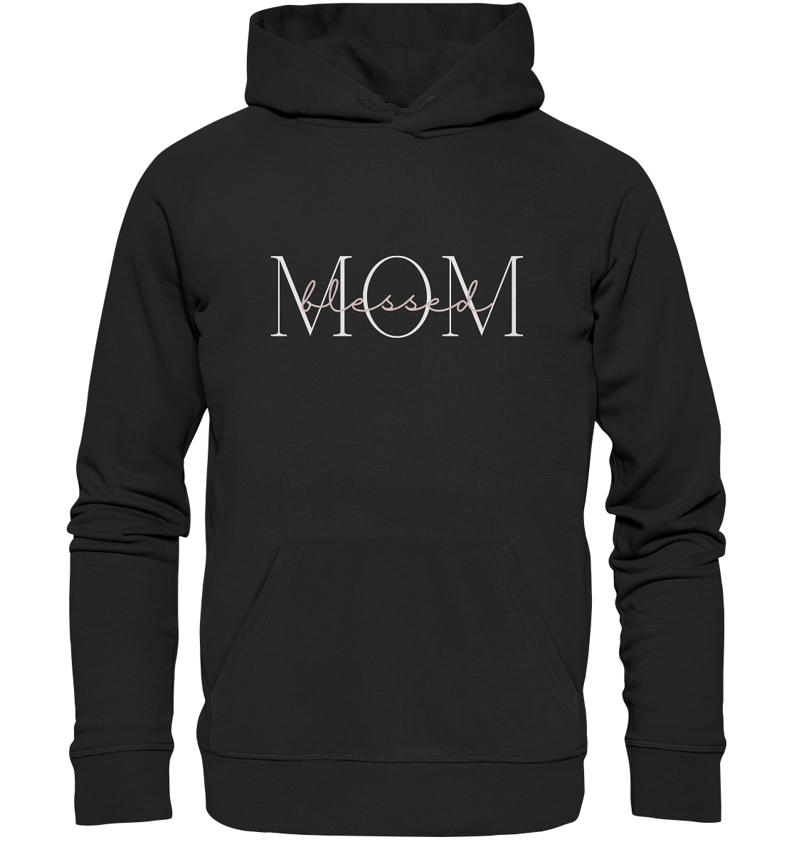 Blessed mom - Organic Basic Hoodie - wertvoll und geliebt