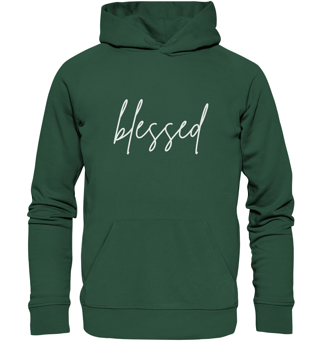 blessed - Organic Basic Hoodie - wertvoll und geliebt