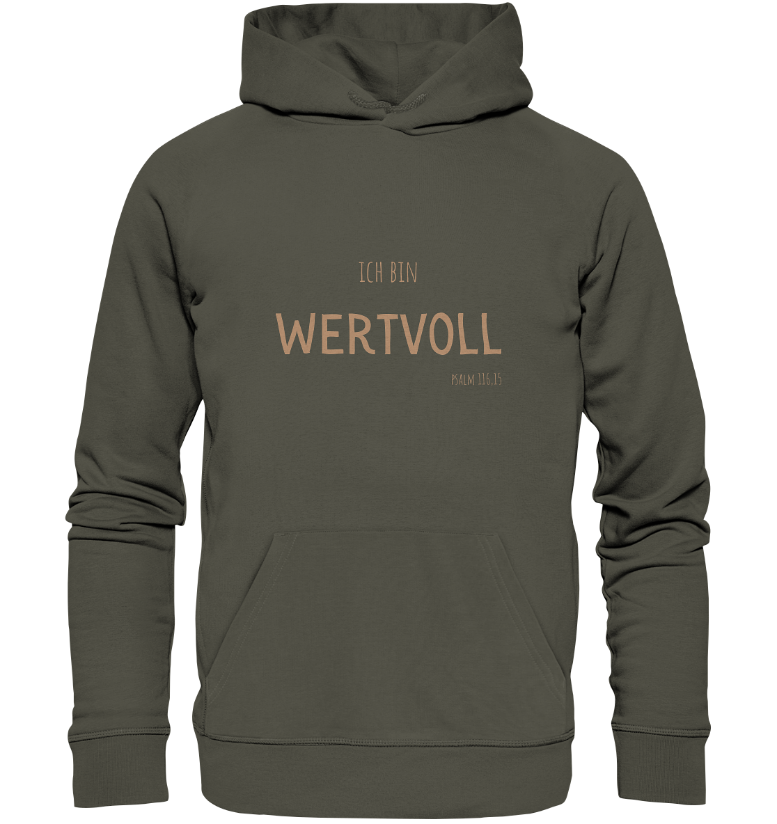 Wertvoll - Organic Basic Hoodie - wertvoll und geliebt