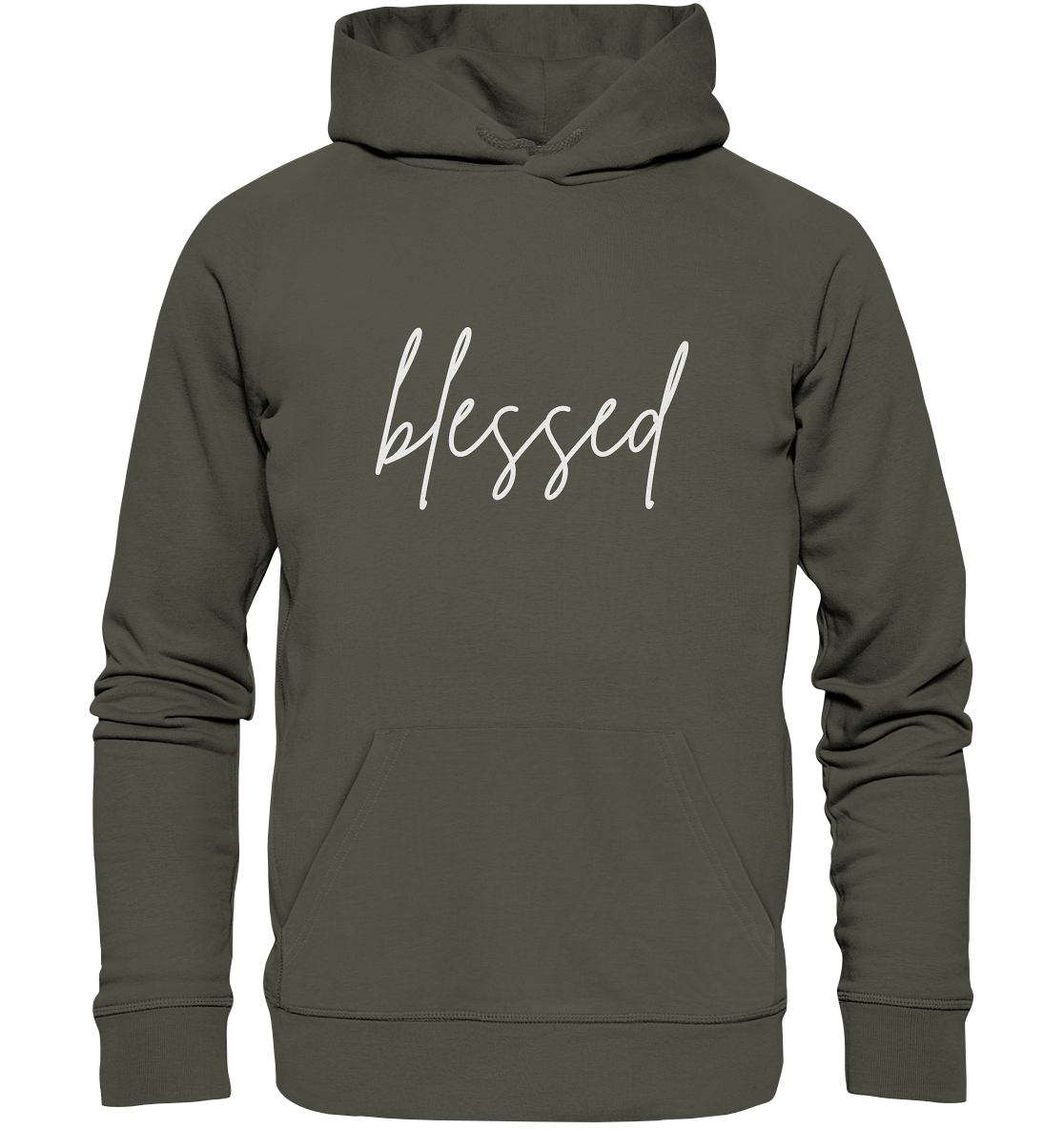 blessed - Organic Basic Hoodie - wertvoll und geliebt