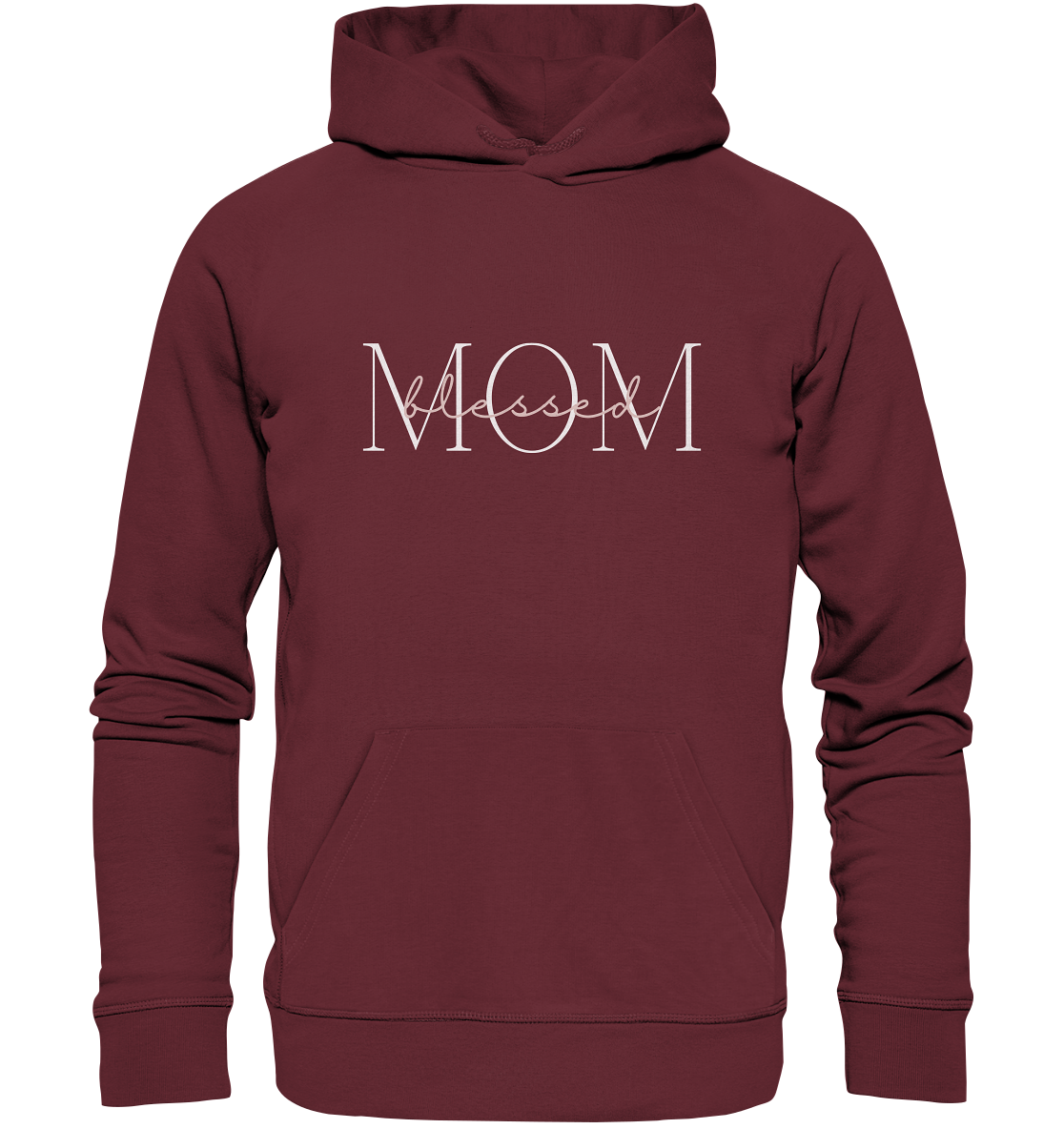 Blessed mom - Organic Basic Hoodie - wertvoll und geliebt