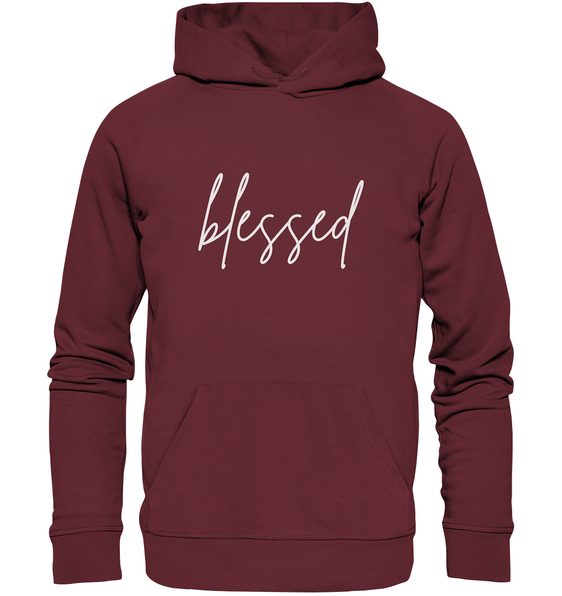 blessed - Organic Basic Hoodie - wertvoll und geliebt