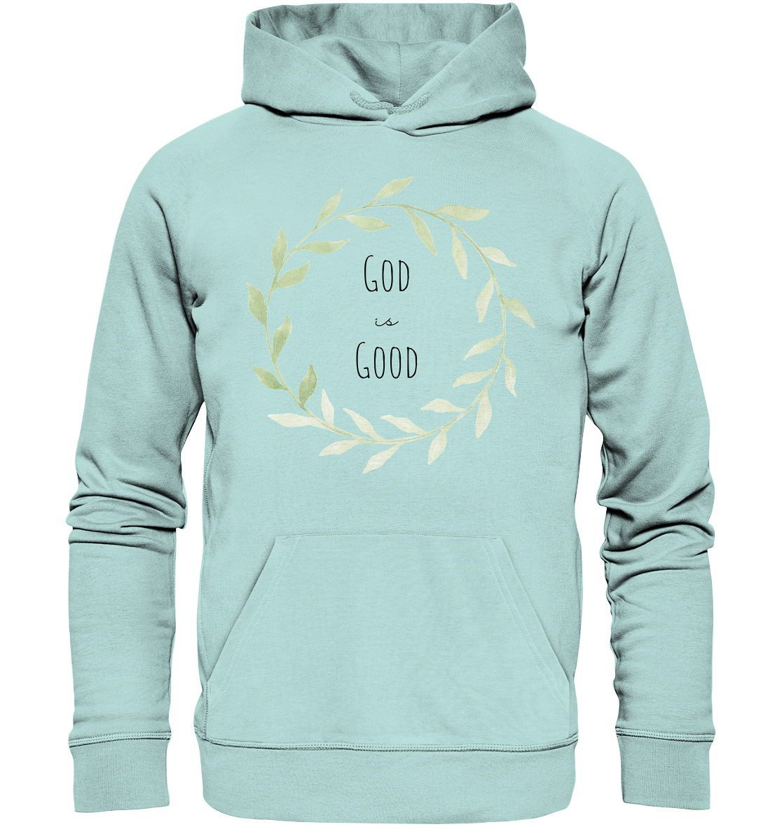 God is good - Organic Basic Hoodie - wertvoll und geliebt