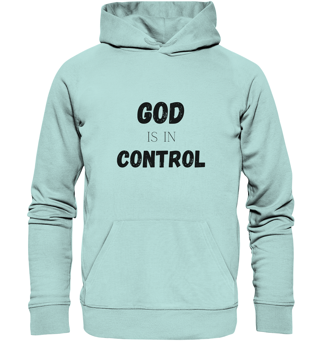 God is in control H - Organic Basic Hoodie - wertvoll und geliebt