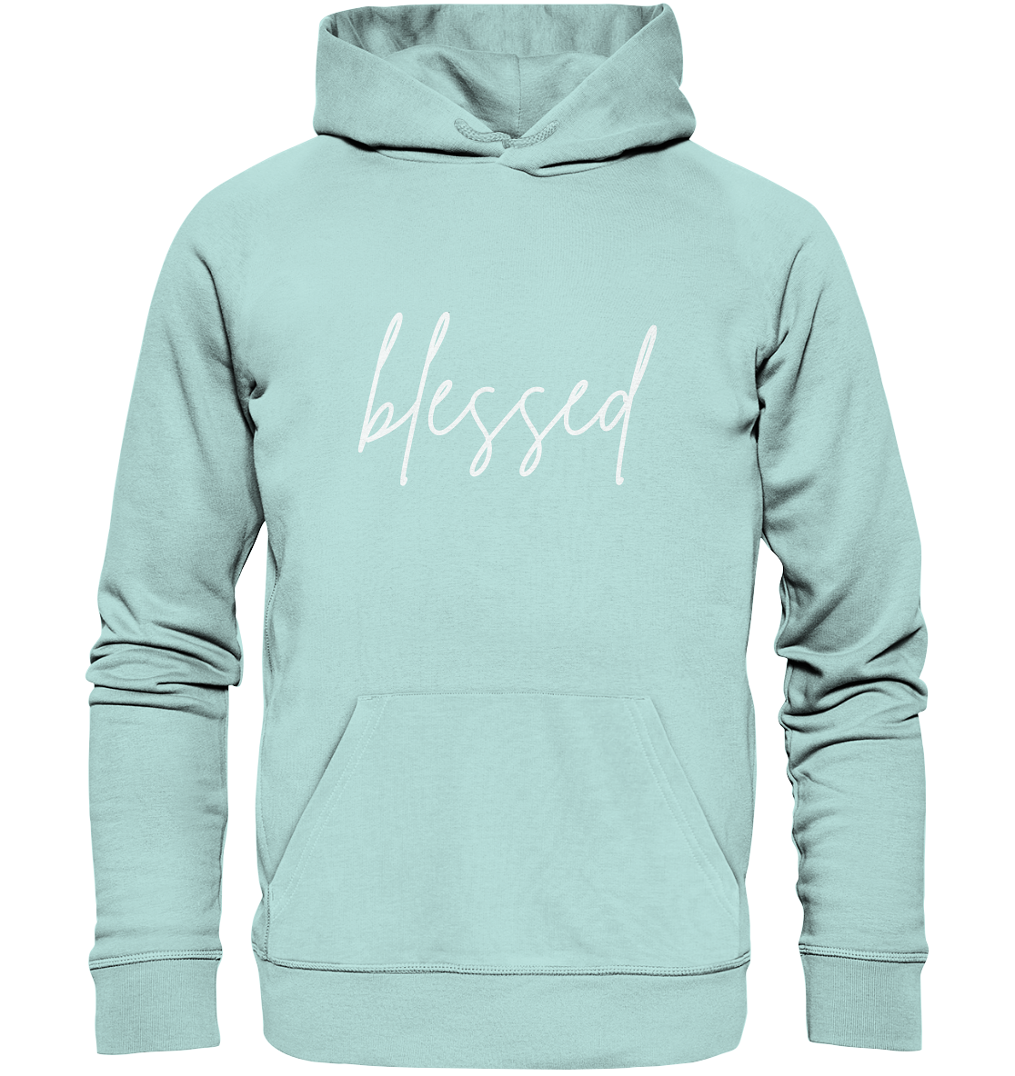blessed - Organic Basic Hoodie - wertvoll und geliebt