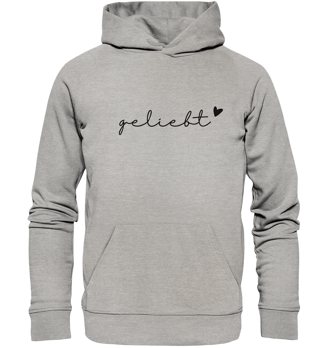 geliebt - Organic Basic Hoodie - wertvoll und geliebt