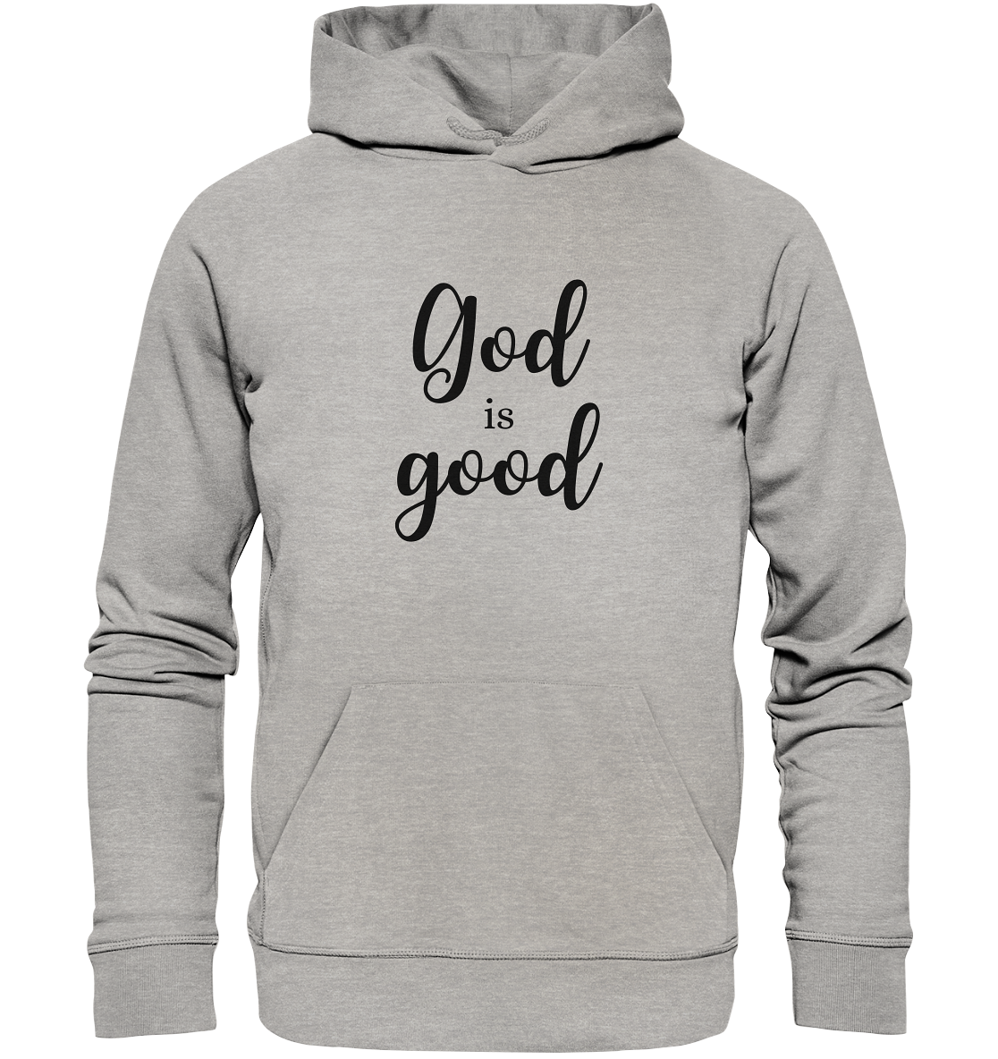 God is good - Organic Basic Hoodie - wertvoll und geliebt