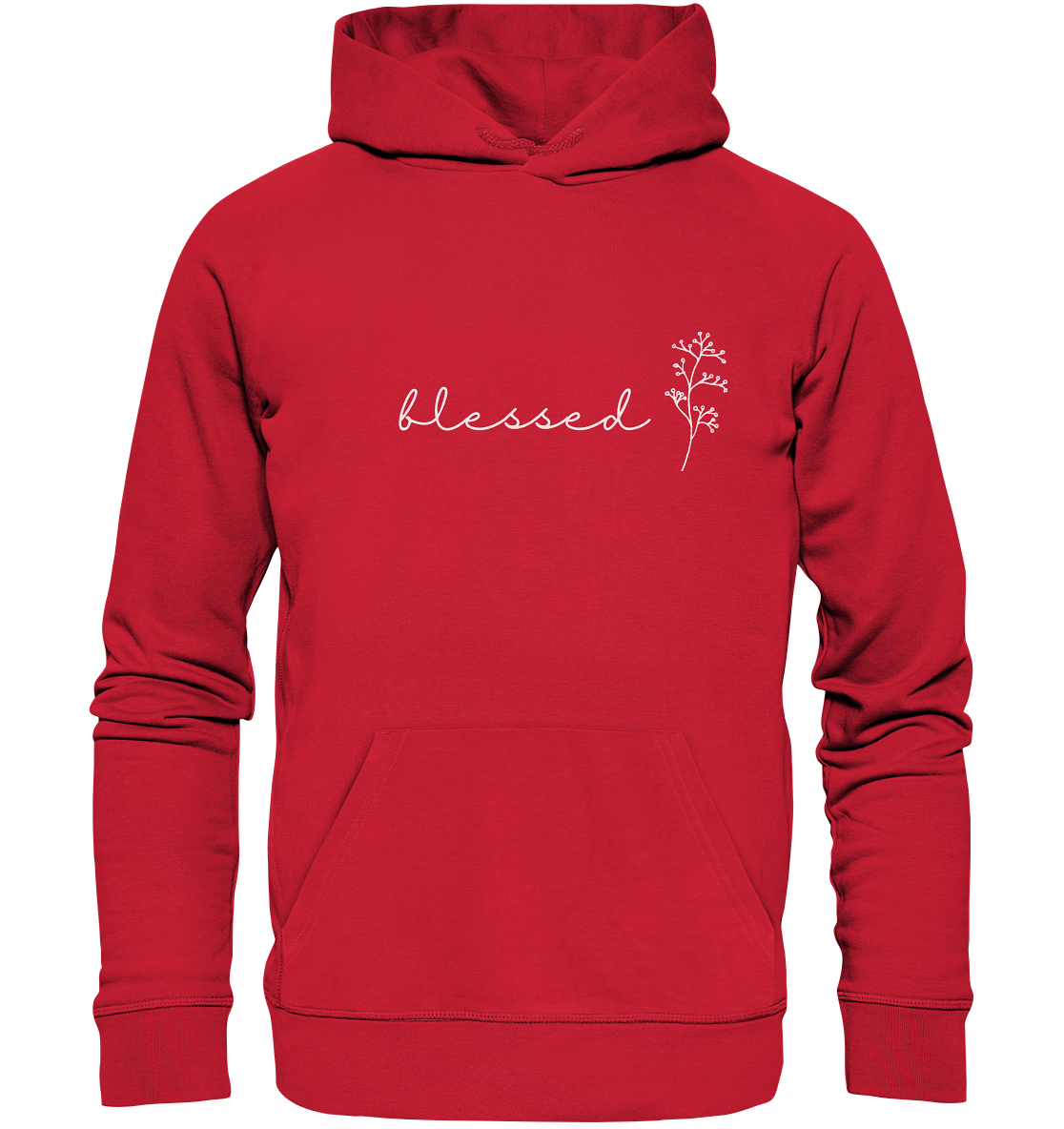 blessed - Organic Basic Hoodie - wertvoll und geliebt