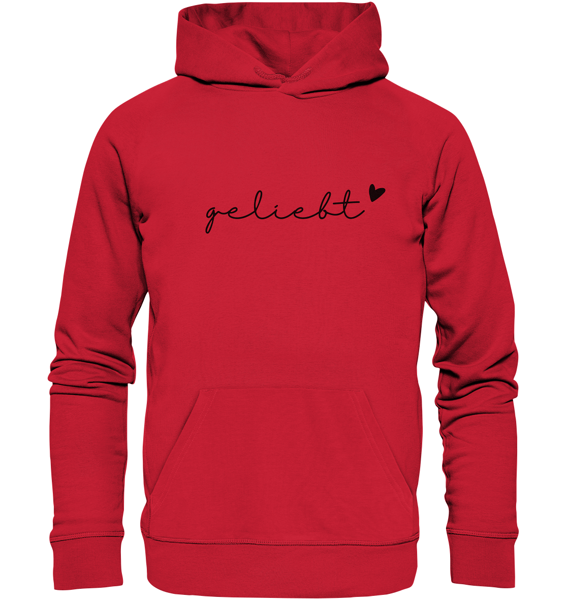geliebt - Organic Basic Hoodie - wertvoll und geliebt