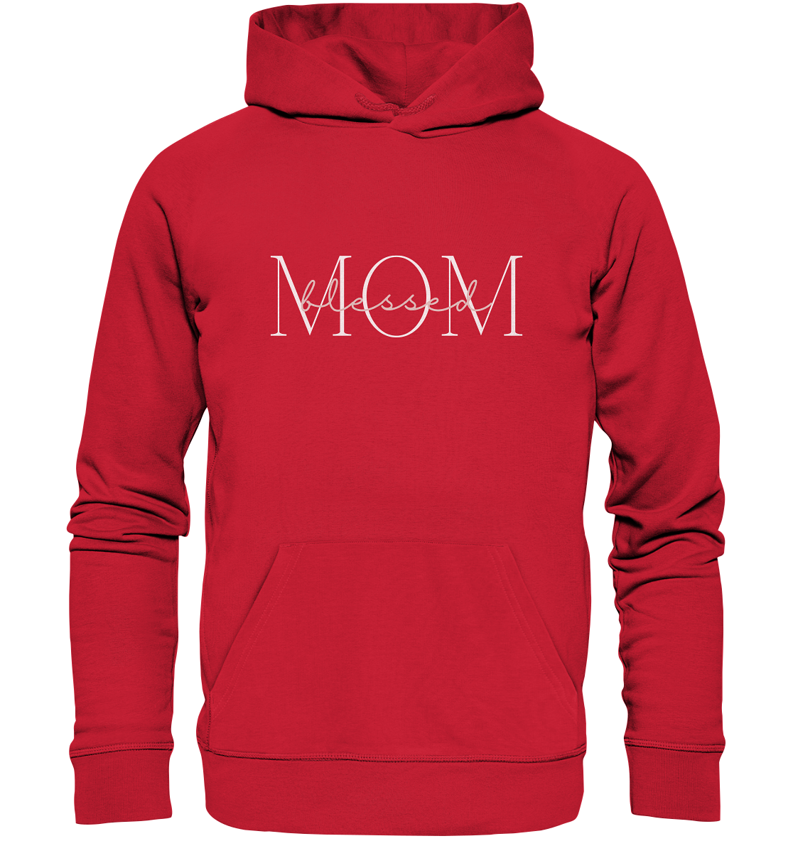 Blessed mom - Organic Basic Hoodie - wertvoll und geliebt