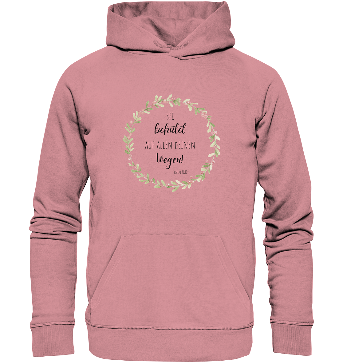 Sei behütet - Organic Basic Hoodie - wertvoll und geliebt