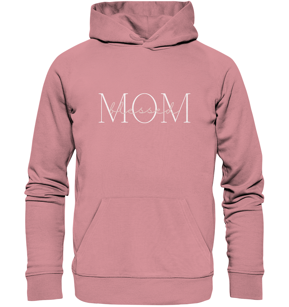 Blessed mom - Organic Basic Hoodie - wertvoll und geliebt