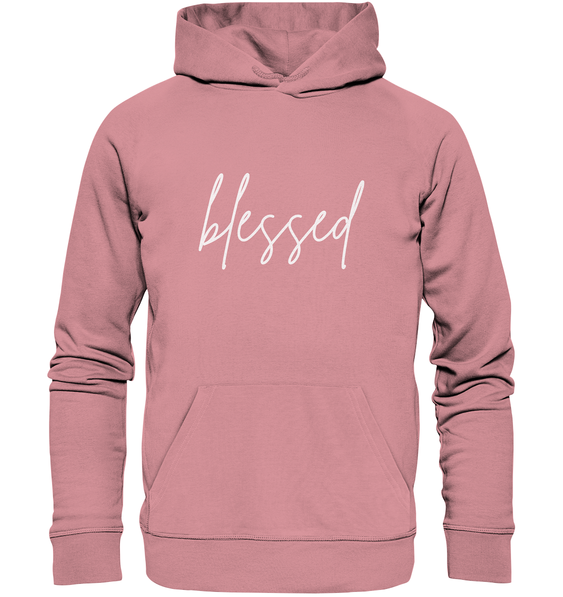 blessed - Organic Basic Hoodie - wertvoll und geliebt