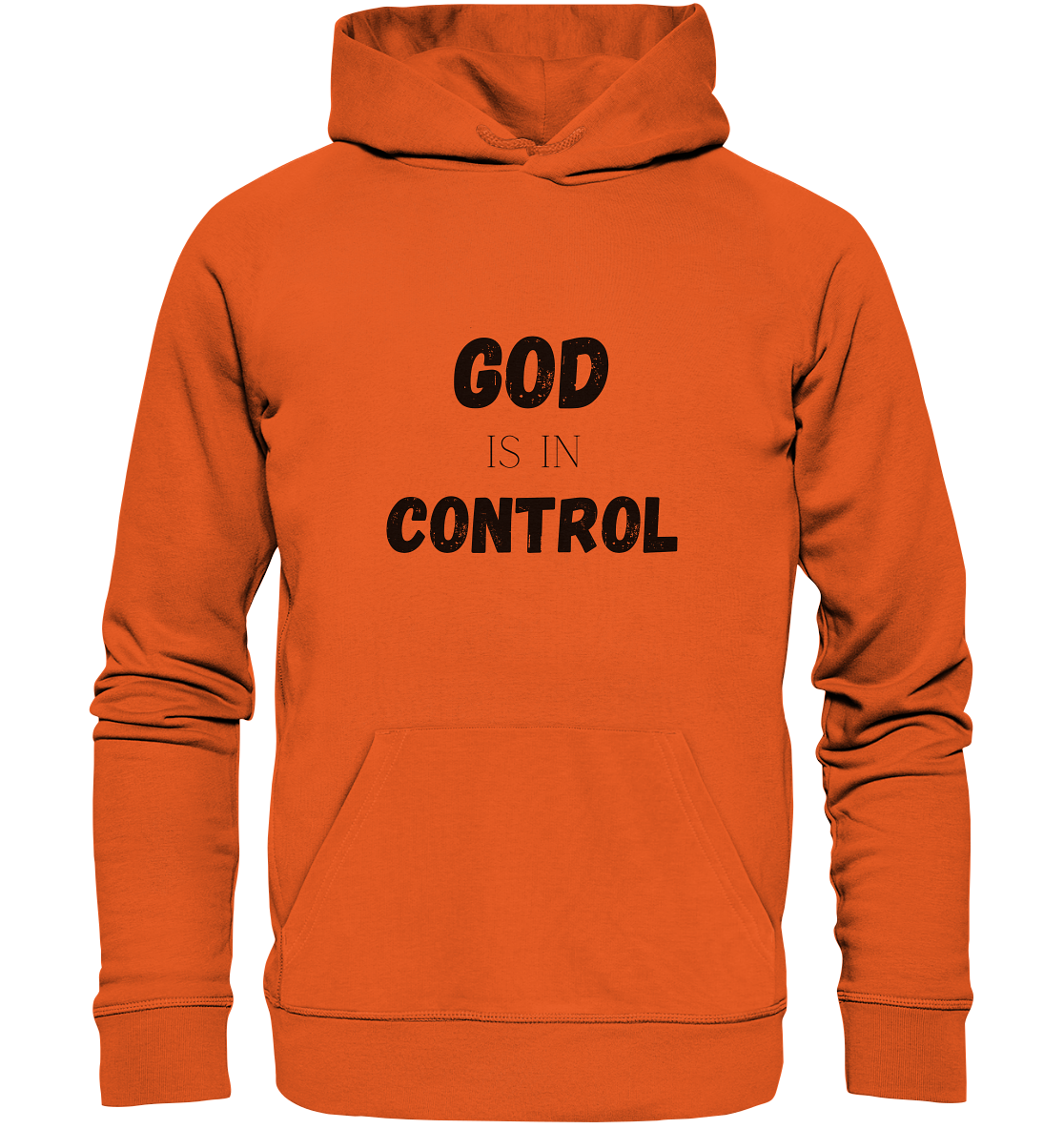 God is in control H - Organic Basic Hoodie - wertvoll und geliebt