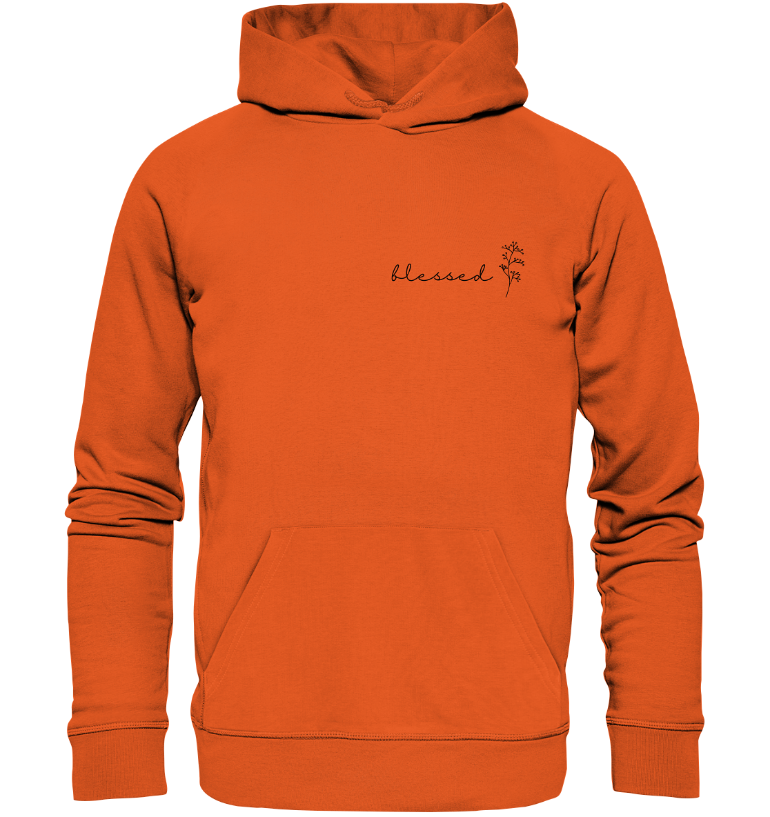 blessed - Organic Basic Hoodie - wertvoll und geliebt