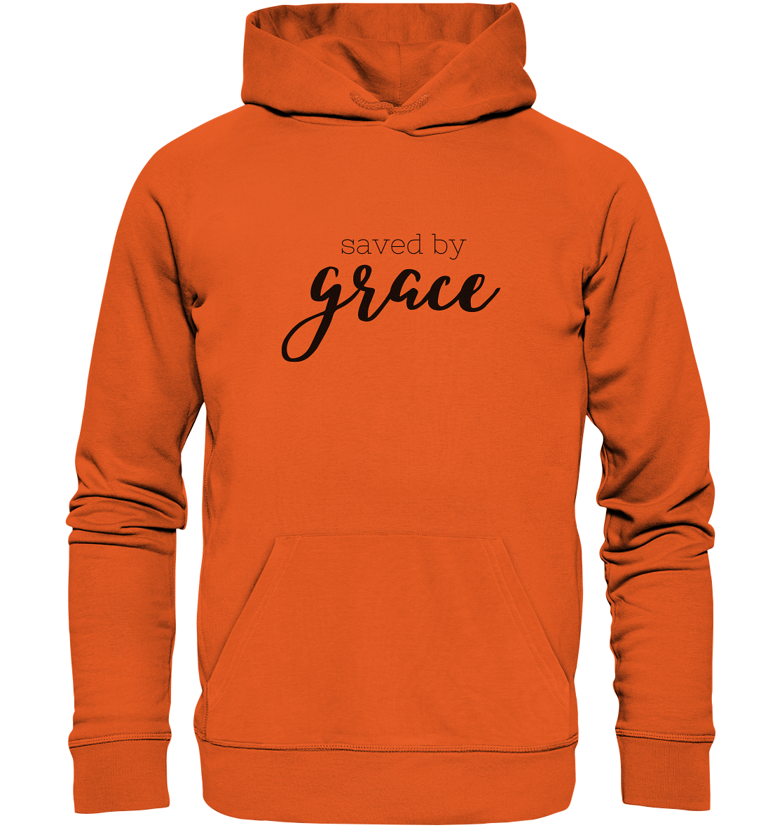 Saved by grace - Organic Basic Hoodie - wertvoll und geliebt