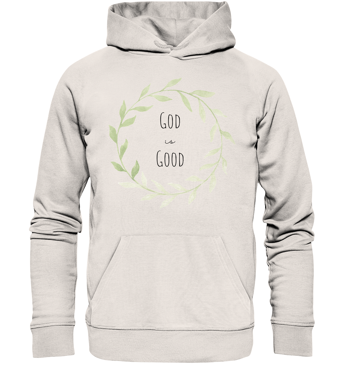 God is good - Organic Basic Hoodie - wertvoll und geliebt