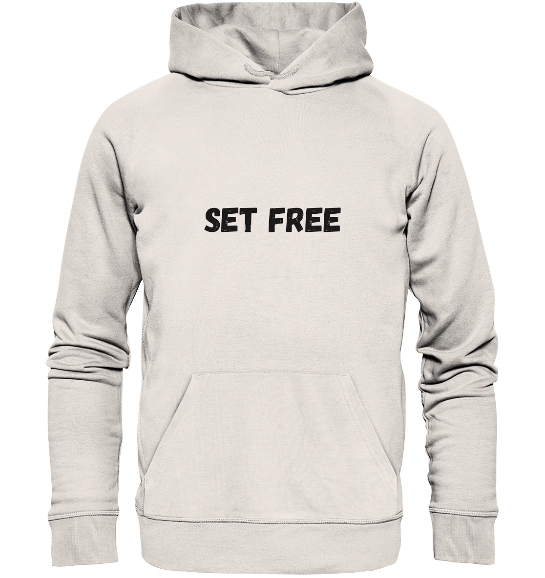 Set free - Organic Basic Hoodie - wertvoll und geliebt