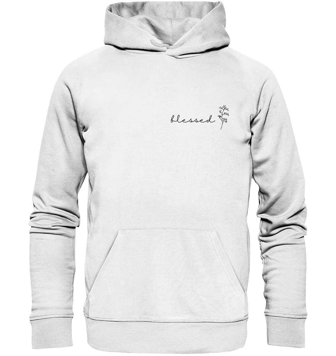 blessed - Organic Basic Hoodie - wertvoll und geliebt