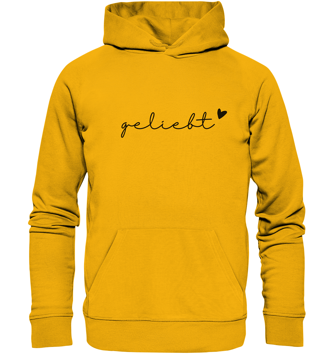 geliebt - Organic Basic Hoodie - wertvoll und geliebt