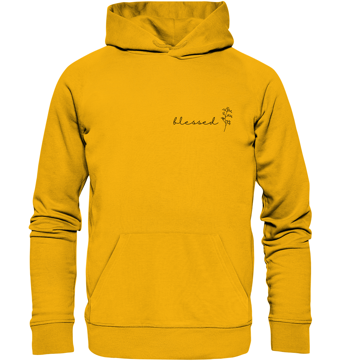 blessed - Organic Basic Hoodie - wertvoll und geliebt