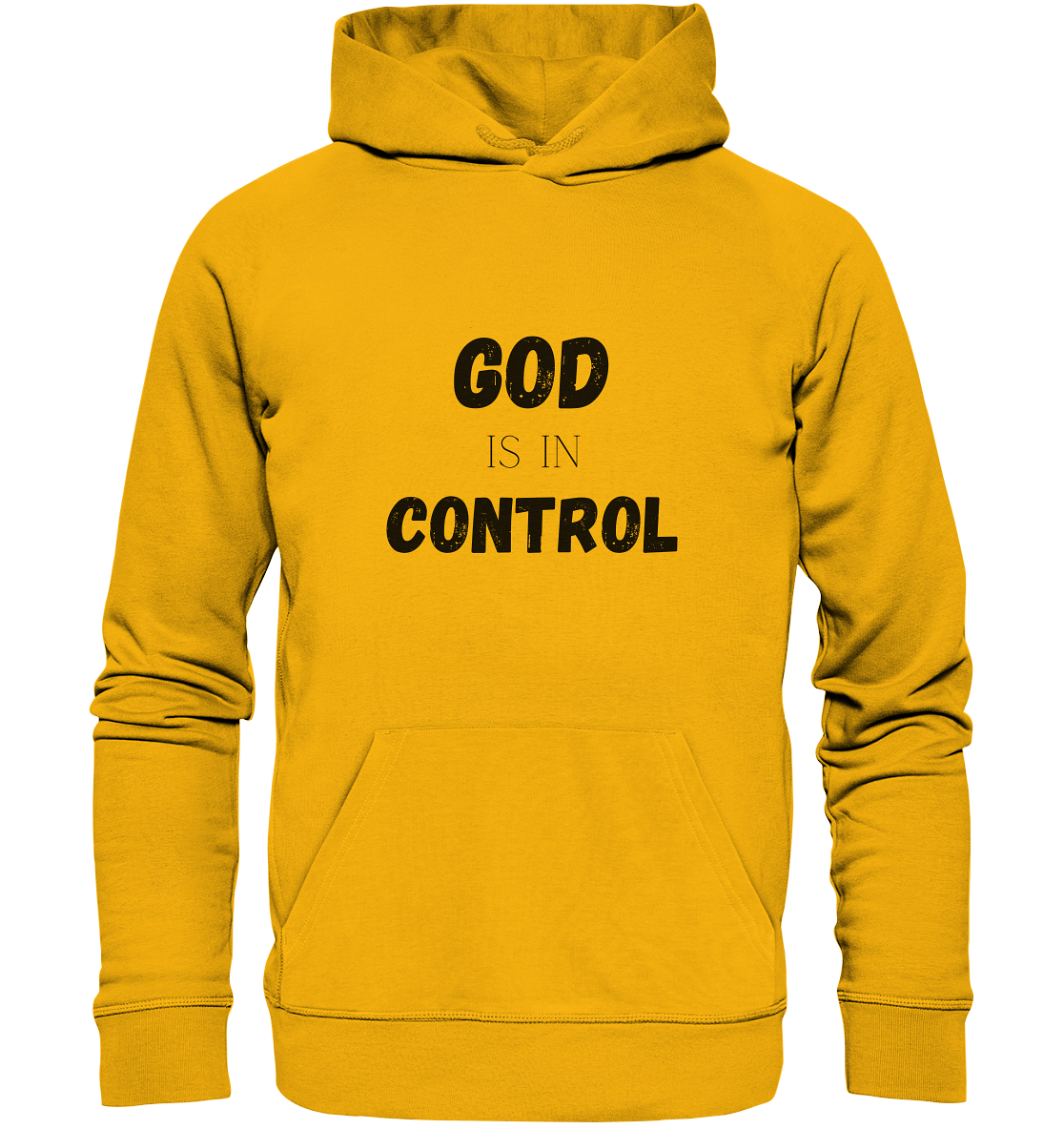 God is in control H - Organic Basic Hoodie - wertvoll und geliebt