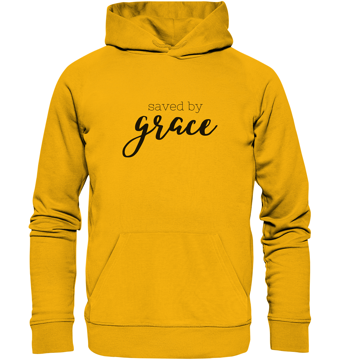 Saved by grace - Organic Basic Hoodie - wertvoll und geliebt