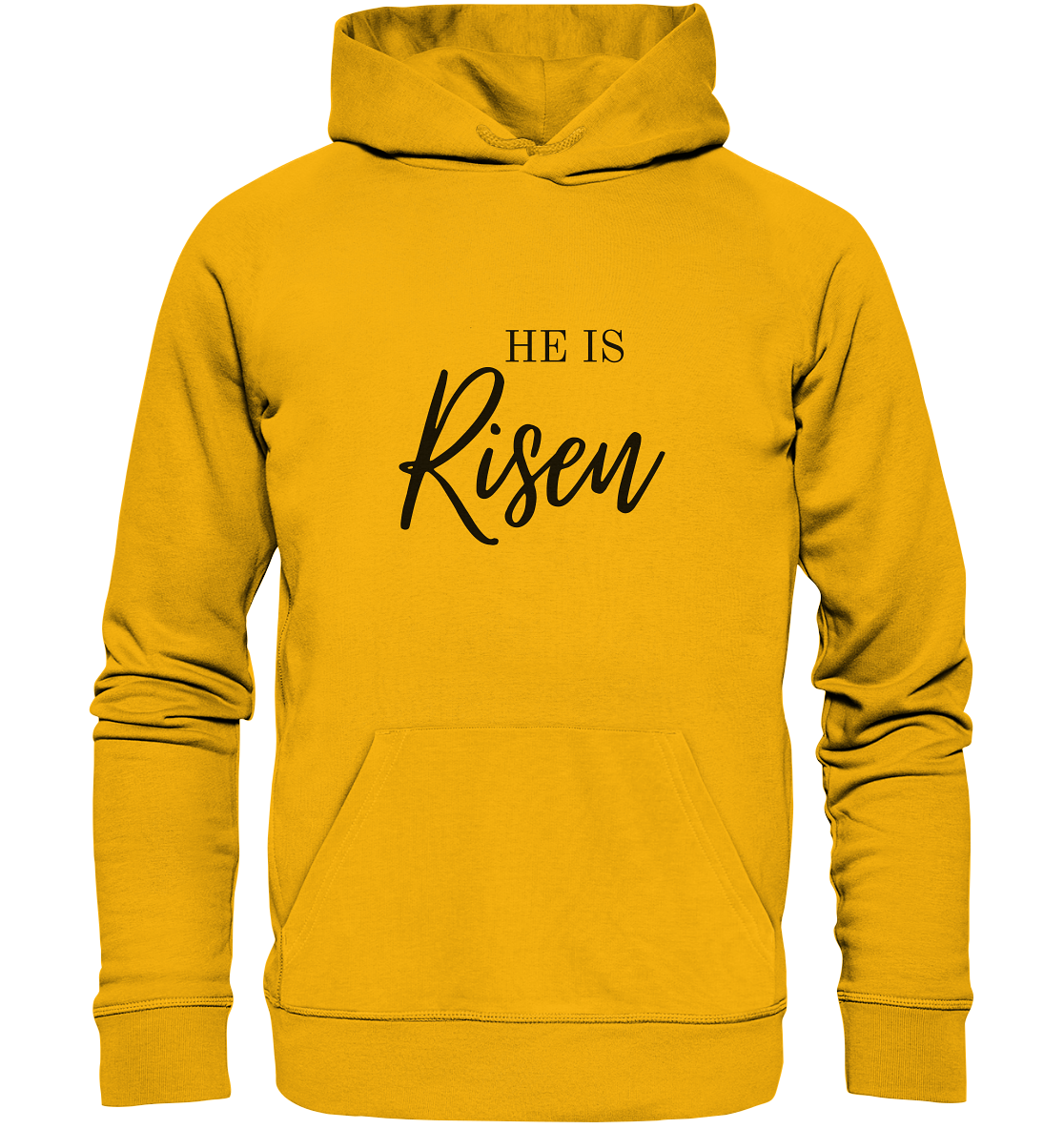 He is Risen - Organic Basic Hoodie - wertvoll und geliebt