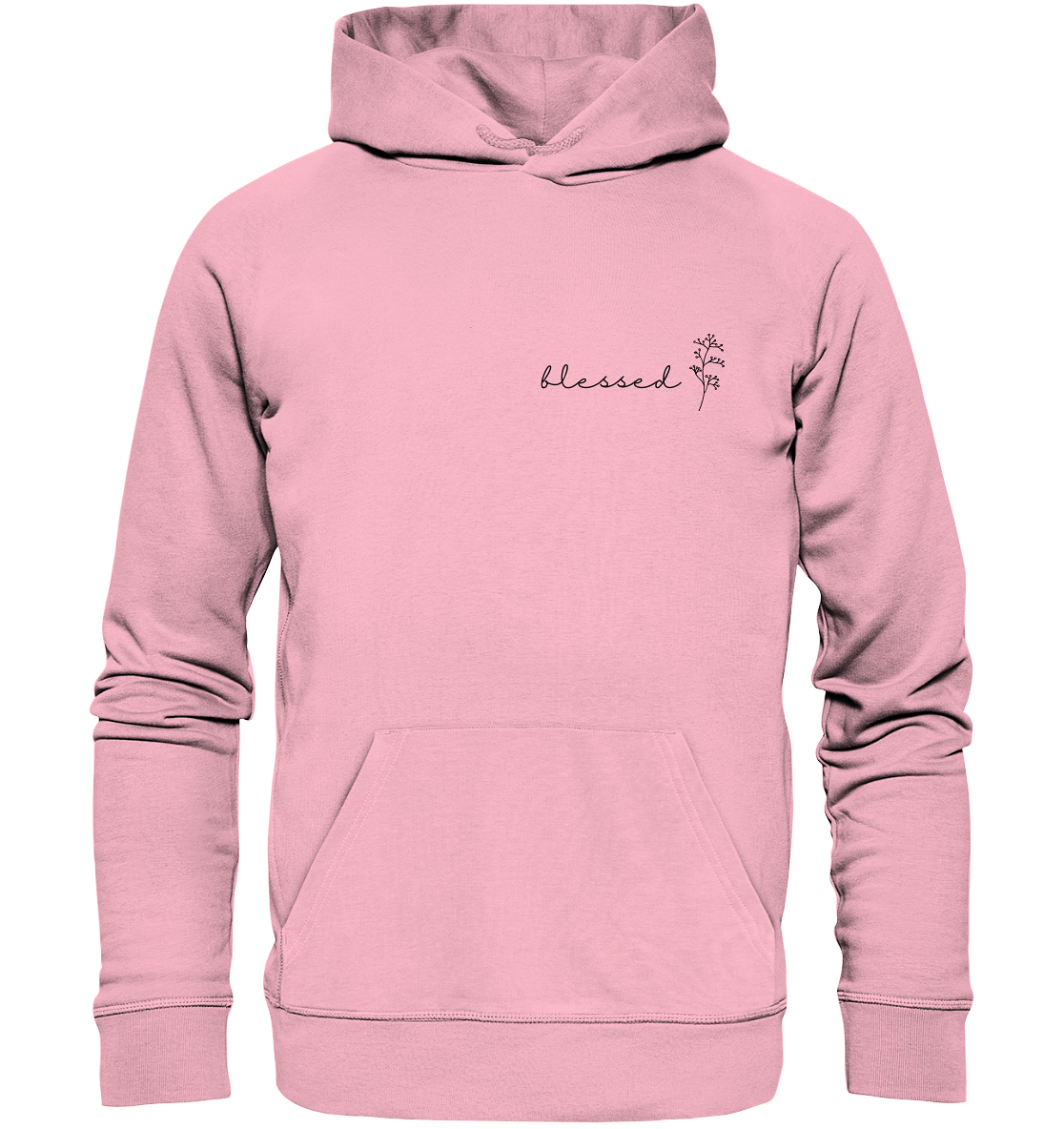blessed - Organic Basic Hoodie - wertvoll und geliebt