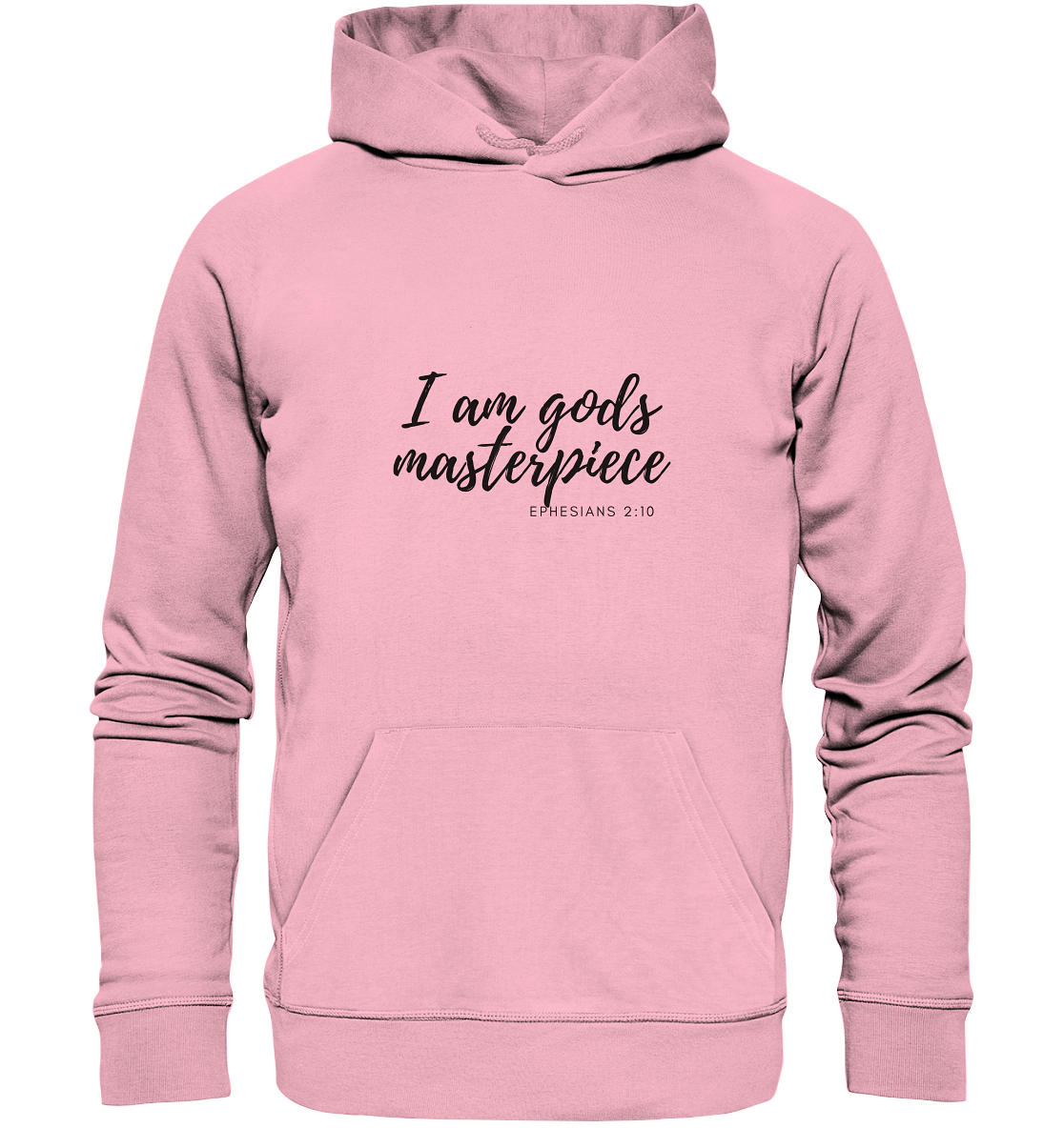 Gods Masterpiece - Organic Basic Hoodie - wertvoll und geliebt