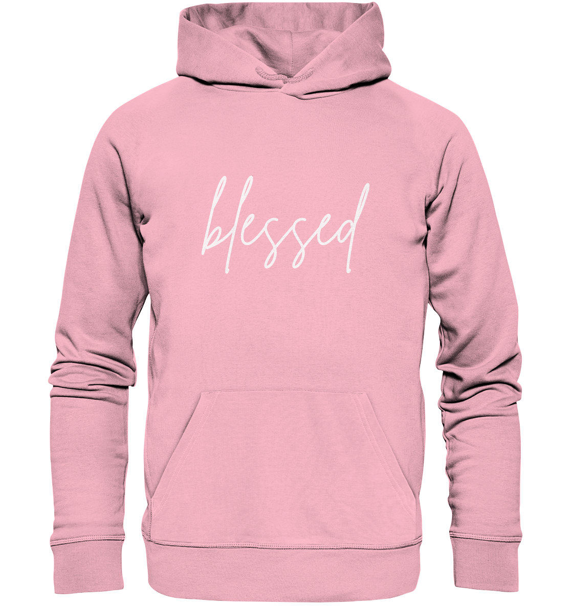blessed - Organic Basic Hoodie - wertvoll und geliebt