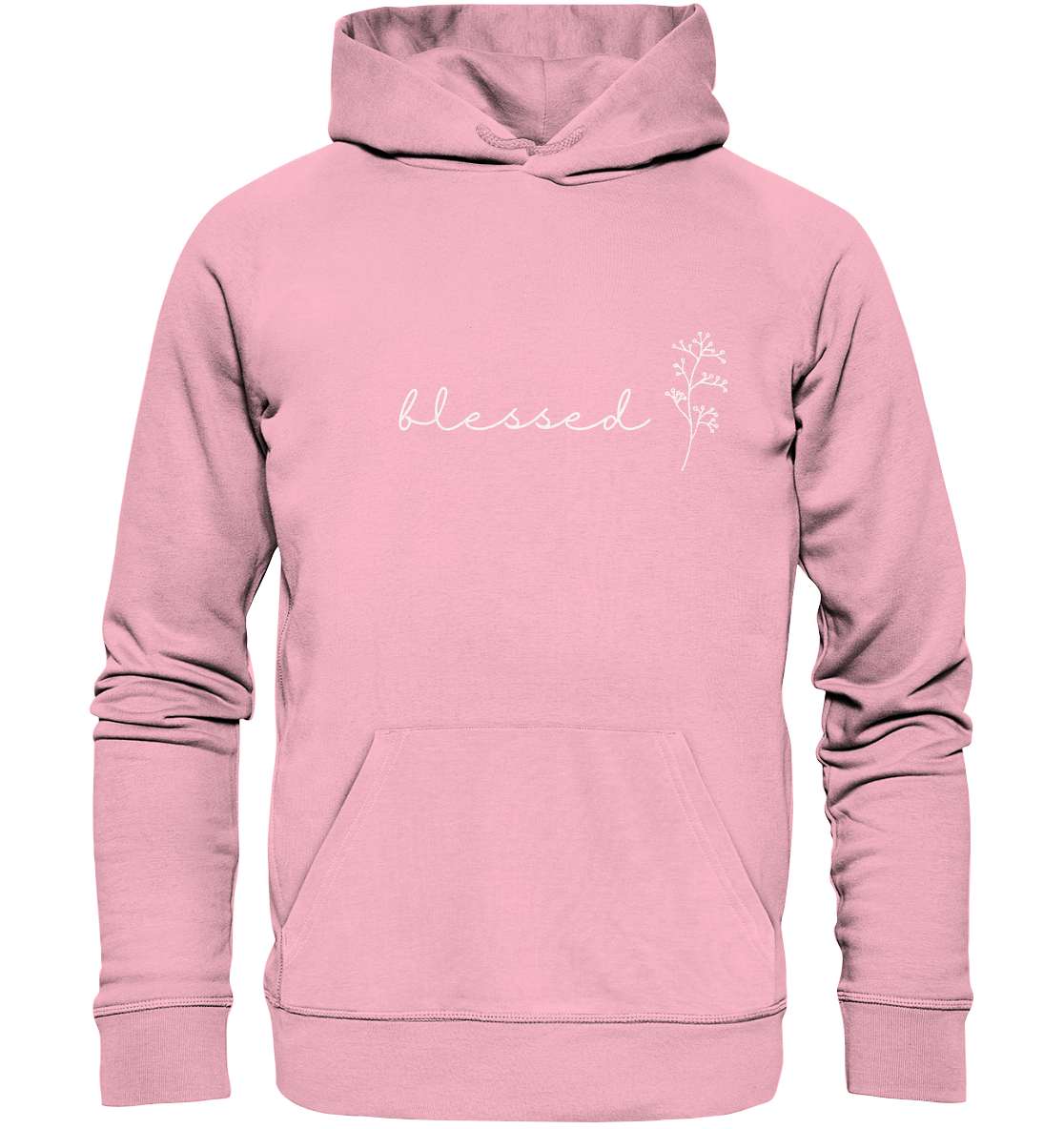 blessed - Organic Basic Hoodie - wertvoll und geliebt