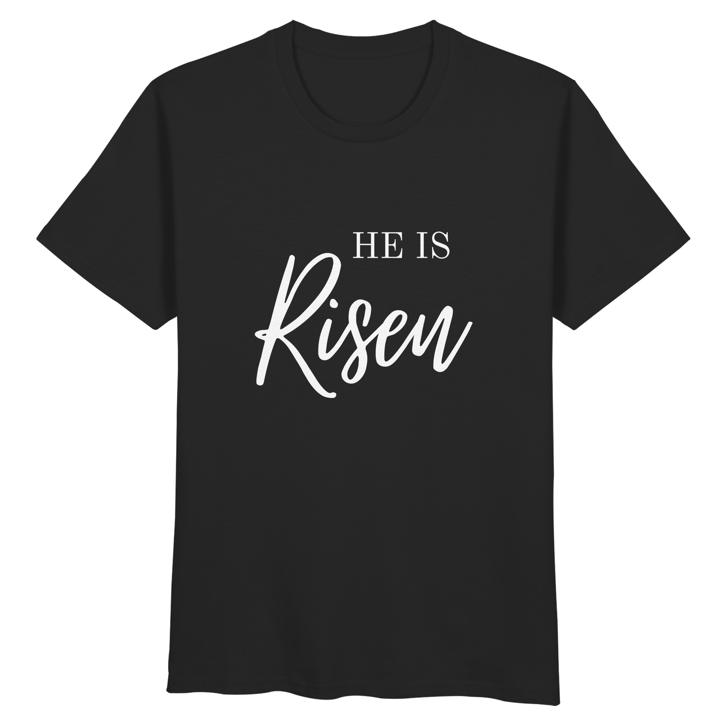 He is risen - Organic Basic Shirt - wertvoll und geliebt