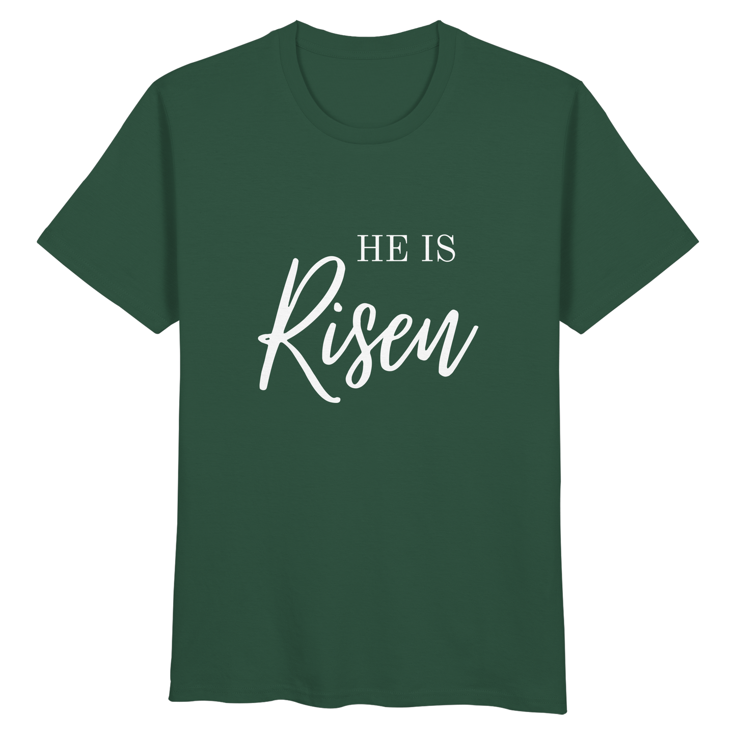 He is risen - Organic Basic Shirt - wertvoll und geliebt