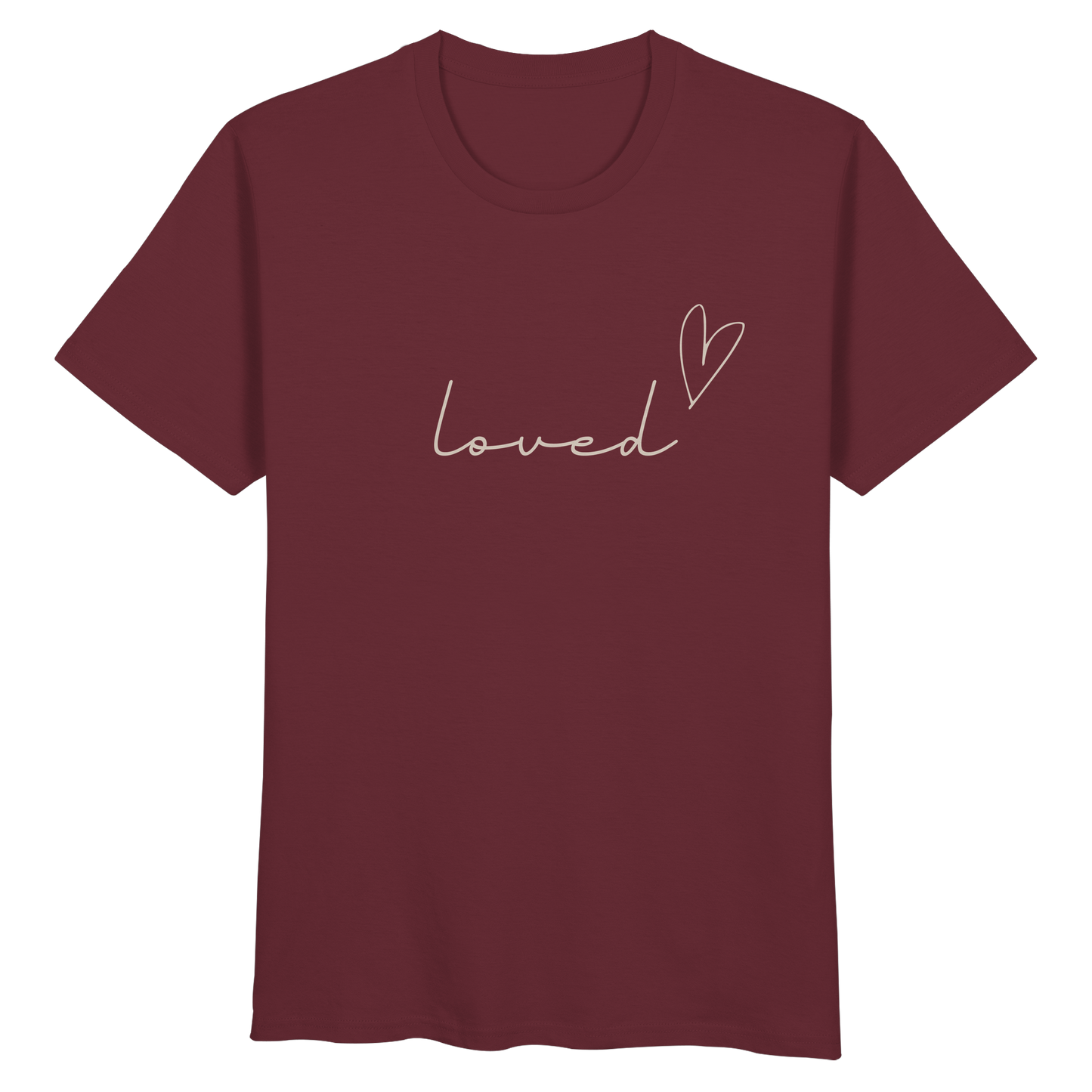 loved - Organic Basic Shirt - wertvoll und geliebt