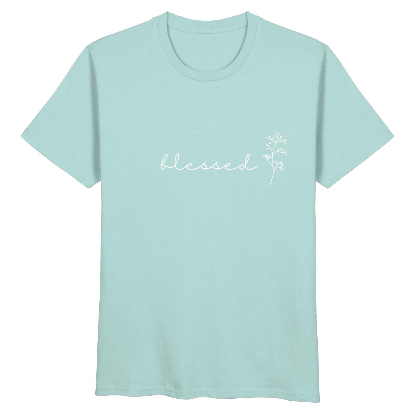blessed - Organic Basic Shirt - wertvoll und geliebt