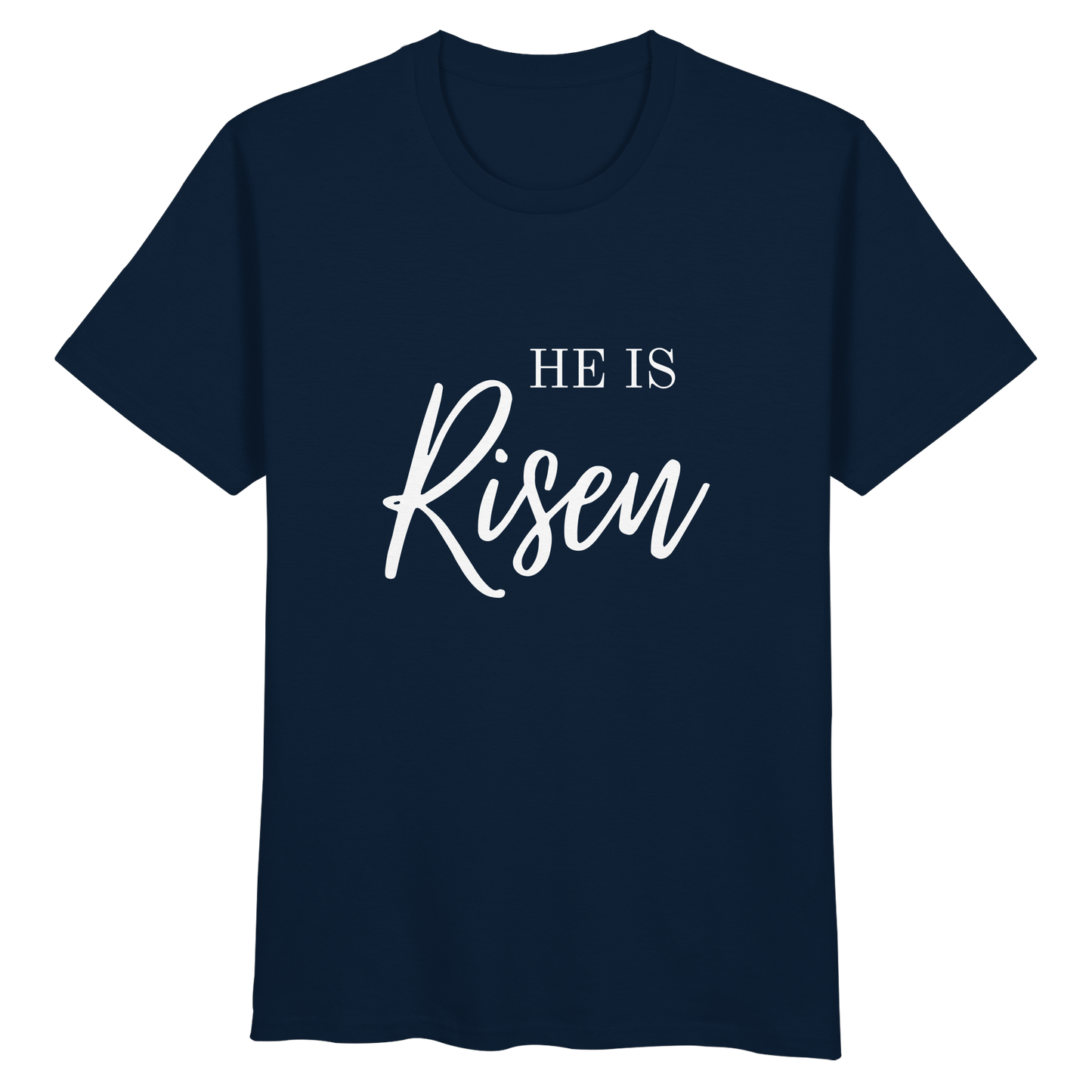 He is risen - Organic Basic Shirt - wertvoll und geliebt