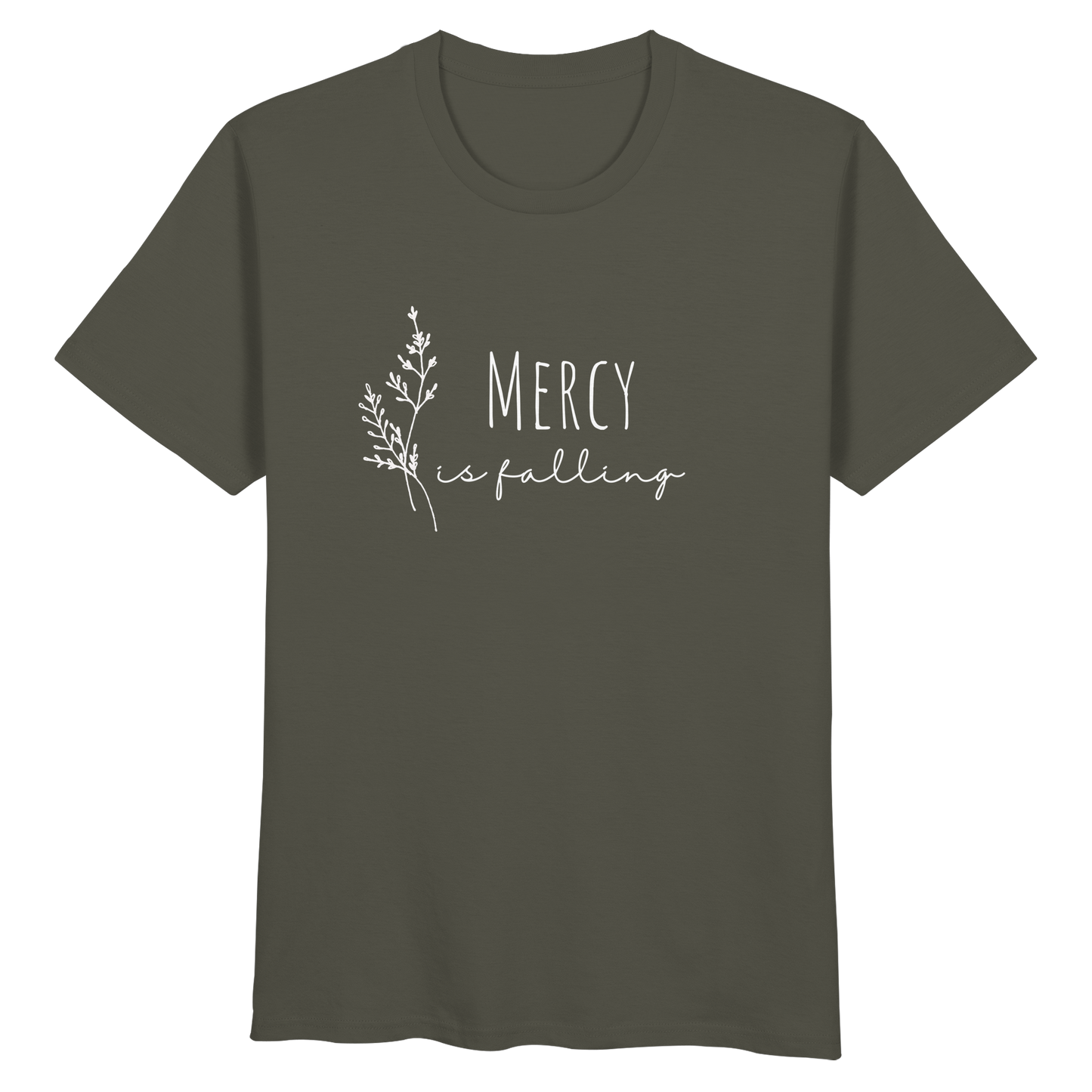 Mercy is falling - Organic Basic Shirt - wertvoll und geliebt