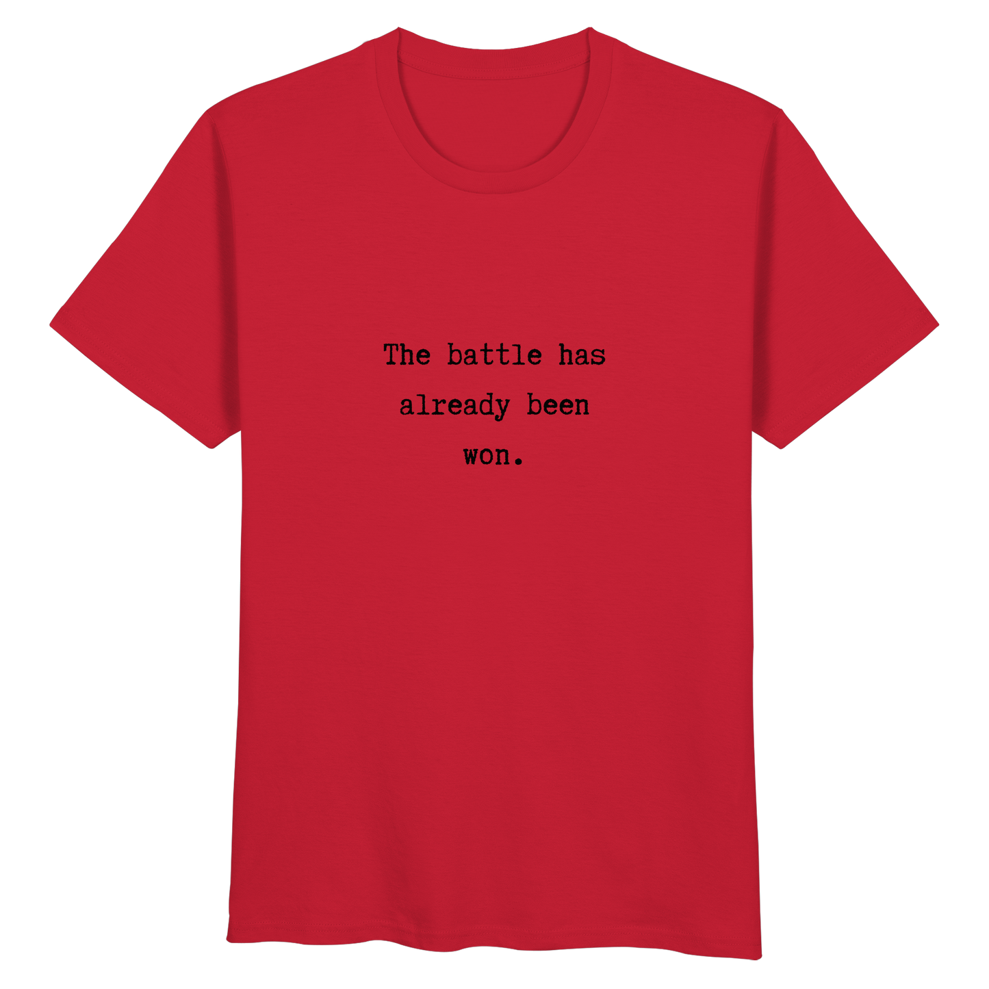 The battle - Organic Basic Shirt - wertvoll und geliebt