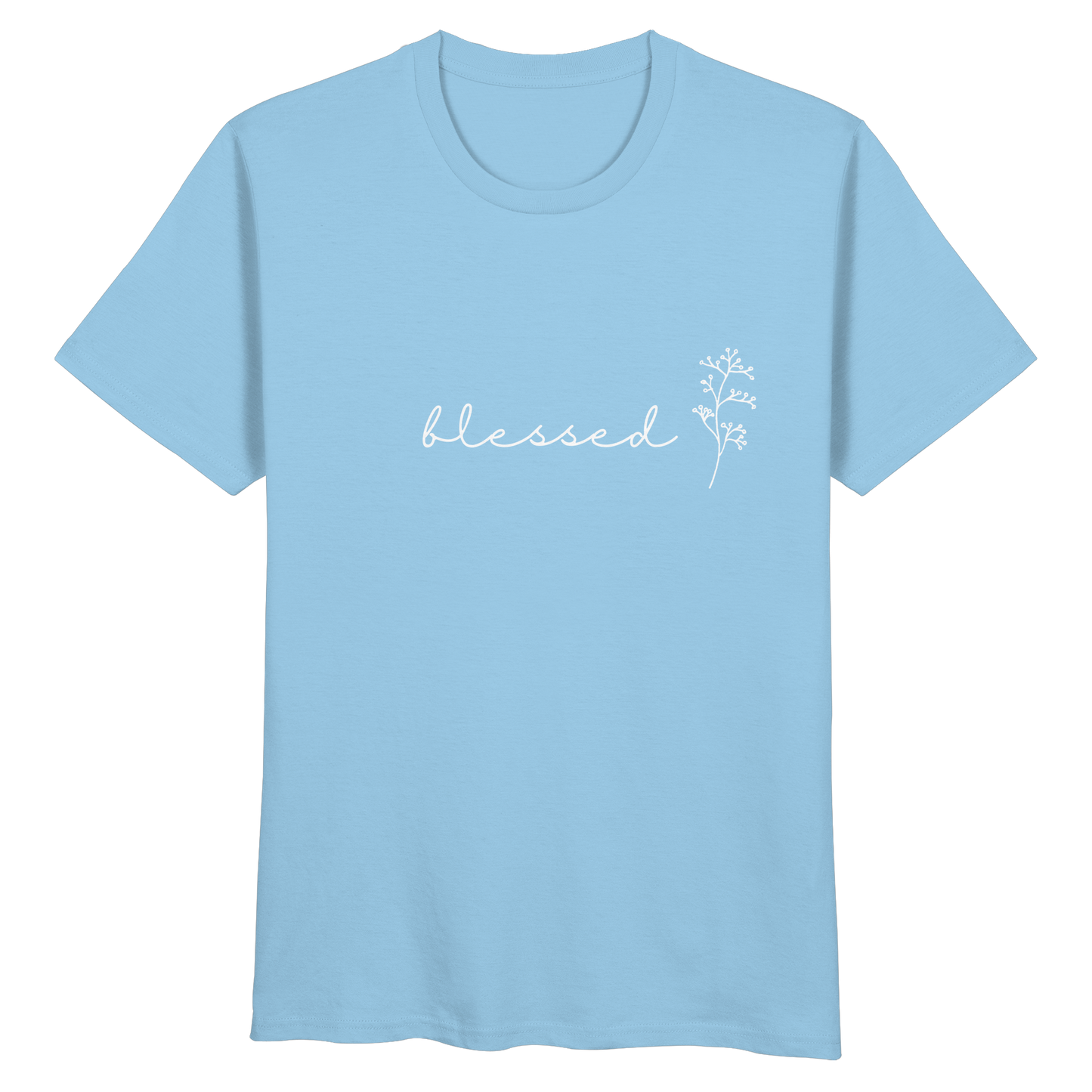 blessed - Organic Basic Shirt - wertvoll und geliebt